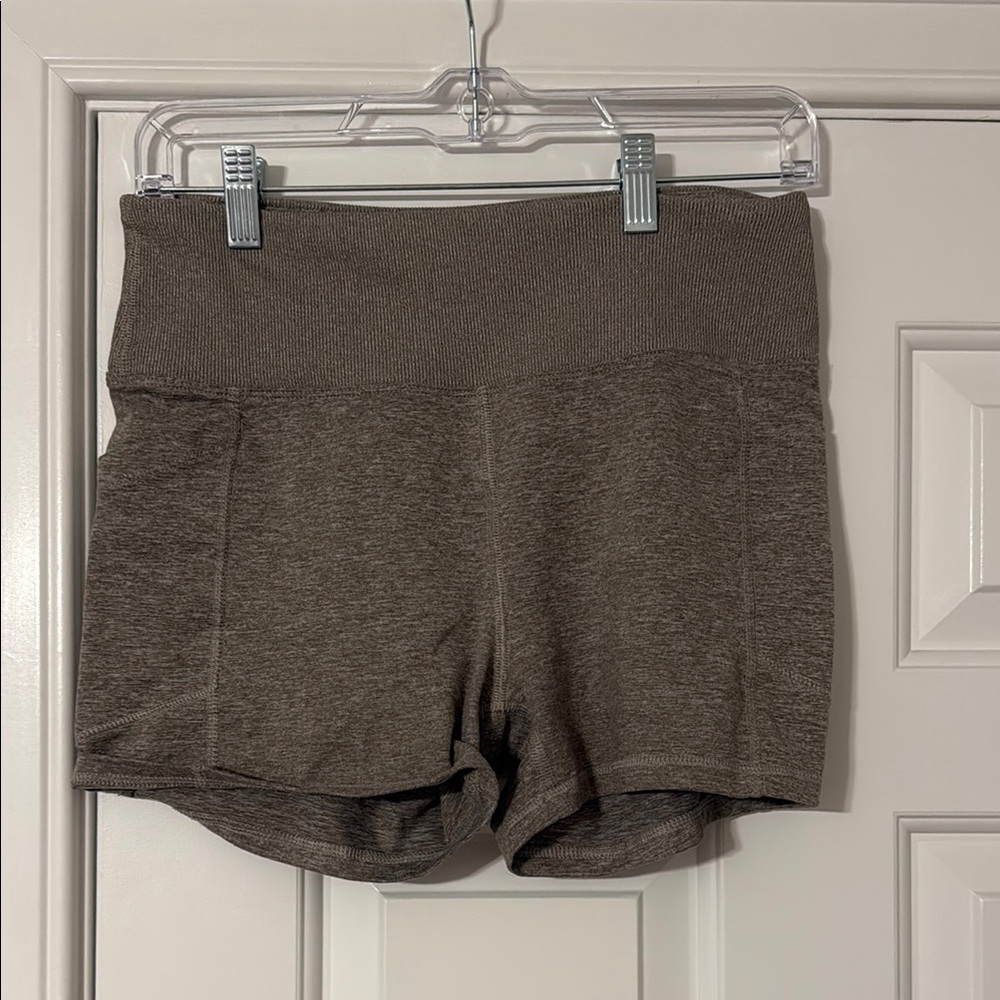 2 pack Workout shorts ( brown and purple)
